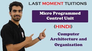 Micro programmed control unit in Hindi  COA  Computer Organization and Architecture Lecture [upl. by Hayikaz]