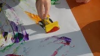 Painting with Cars  Cullens Abcs [upl. by Beora]