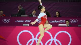 Aliya Mustafina  Floor Music 2012 Olympics OFFICIAL [upl. by Lleruj871]