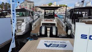 Schaefer V33  Cannes Boatshow [upl. by Nnaassilem]