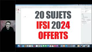 20 sujets IFSI tirés des annales 2024 gratuits avec wwwproteusinfirmierfr [upl. by Kcirneh531]