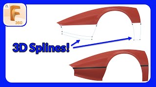 Surface Mastery Part 8  Building Surfaces with 3D Splines  How to Surface Edges and 3D Splines [upl. by Noiroc843]