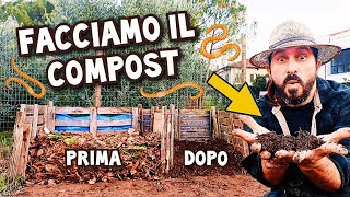 Compost fai da te  come fare compostaggio trasformando scarti in oro nero [upl. by Orly431]