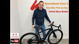 Specialized Creo 2 New Bike Pick Up Day  Certini Bristol [upl. by Ninette]