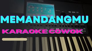 karaoke memandangmu nada cowok [upl. by Aderfla]