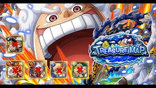 143x NO NEW UNIT PLAYTHROUGH vs Treasure Map Luffy New World [upl. by Okkin]