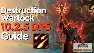 Destruction Warlock 1025 Beginner Guide for Raid amp M [upl. by Esilram631]