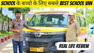 2024 New Tata Winger School Van Feedback  18 Seater Van  Price  Mileage  Specifications Review [upl. by Atkinson]