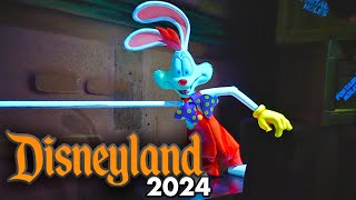 Roger Rabbits Car Toon Spin 2024  Disneyland Ride 4K60 POV [upl. by Darline653]