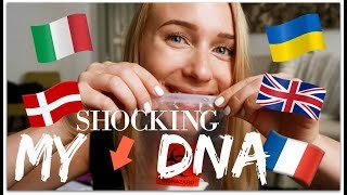 SHOCKING DNA TEST RESULTS  MyHeritage DNA Kit [upl. by Brooke]