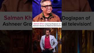 Salman Khan bashed Entrepreneur Ashneer Grover 🔥  salmankhan weekendkavaar biggboss [upl. by Orgel88]