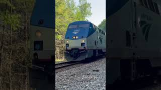 Amtrak 69 Adirondack with 2 Private Cars Entering Willsboro Tunnel amtrak train tunnel passenger [upl. by Abijah914]