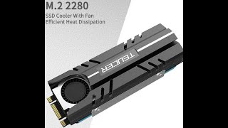 Teucer M2 NVMe SSD Heatsink Fan Review and Test [upl. by Gnirps681]