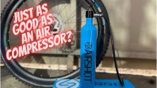 Does this Airshot inflator make the tubeless MTB setups easier [upl. by Florance731]