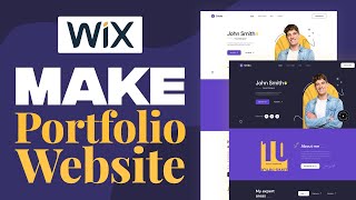 How to Use Wix to Make a Portfolio Website 2024 Step by Step Tutorial [upl. by Dnalwor598]