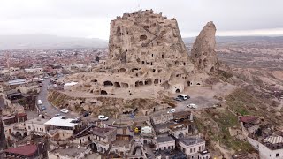 Uchisar Castle Cappadocia Turkey [upl. by Zinah]