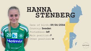 🇸🇪 Hanna Stenberg [upl. by Notsreik]