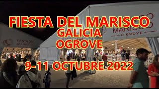 FIESTA del MARISCO en O Grove GALICIA 2022 [upl. by Teerprah]