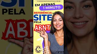 Como fazer Referência de Site ABNT com e sem autor passo a passo [upl. by Ydassac]