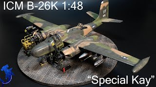 ICM B26K Counter Invader quotSpecial Kayquot 148 Scale Full Build Video [upl. by Nivlac]