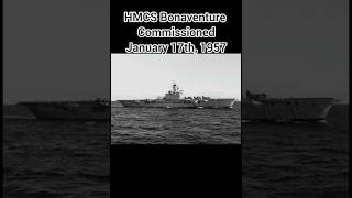 HMCS Bonaventure 19571971 history military nolstalgia thenandnow aircraftcarrier [upl. by Erdnoed]