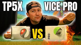 2024 Vice Pro vs 2024 Taylormade TP5X  SHOCKING RESULTS [upl. by Mansur]