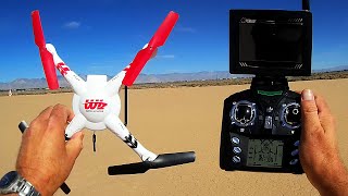 WLToys V686G FPV Drone Range Testing [upl. by Biddie636]