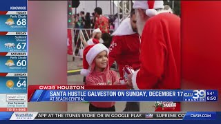 Spread some holiday cheer at the Santa Hustle in Galveston [upl. by Ettevets482]