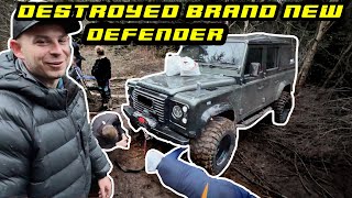 I SENT MY DEFENDER OFF ROAD BROKEN ft charlie choppa [upl. by Oni]