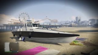 GTA Online 657c  Police Predator Boat [upl. by Avilo]