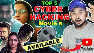 Top 5 South indian cyber crime hacking movies । New hacking movies । Cyber crime movies BnfTV [upl. by Nirb882]