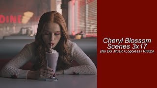 Cheryl Blossom Scenes 3x17 1080pLogoless NO BG Music [upl. by Pulchia542]