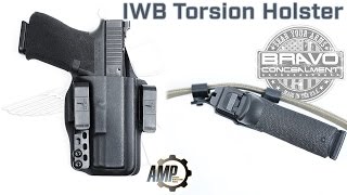 IWB Torsion Holster  Drawing from appendix quotSingle belt clip configurationquot [upl. by Franklin]