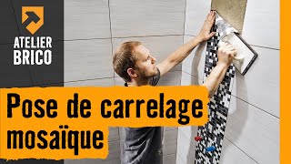 Atelier brico HORNBACH  Pose de carrelage mosaïque [upl. by Tobey]