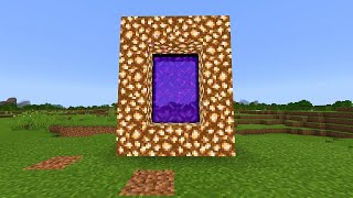 Building a Aether Glowstone Portal in Minecraft 116 [upl. by Alberic]