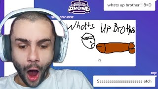 SSB Plays Gartic Phone Ft Adin Ross xQc amp LosPollosTV [upl. by Meredeth]