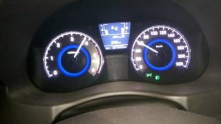 Stage 1 Hyundai Verna Fluidic 16 CRDI 0100kmph acceleration in 851 seconds [upl. by Meill]