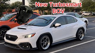 2022 WRX Turbosmart BOV Kompact EM Plumb Back Install [upl. by Smallman]