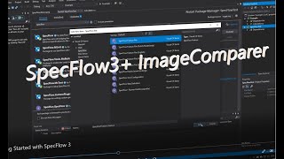 How To  SpecFlow3  ImageComparer VisualStudio [upl. by Itsud]