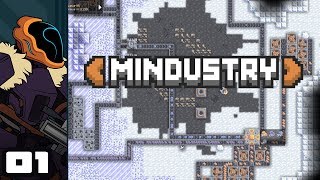 Lets Play Mindustry v482  PC Gameplay Part 1  Defensive Industries [upl. by Nelg]