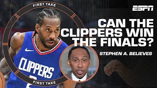 Clippers are the BIGGEST THREAT to Nuggets 👀  Stephen A BELIEVES in the Clippers 🏆  First Take [upl. by Phelan460]