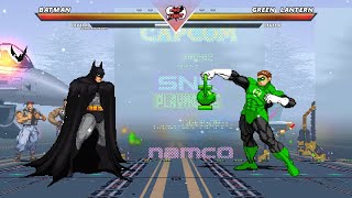 BATMAN vs GREEN LANTERN  Highest Level Insane Fight‼️ [upl. by Nagam]