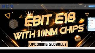 Ebit E10 miner 18TH to 20TH [upl. by Seravaj]