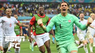 Reaction to Switzerlands stunning victory over Kylian Mbappe and France  Euro 2020  ESPN FC [upl. by Elvera]