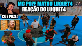 😱MC POZE MATOU LUQUET4😱APÓS LUQUET4 IR NA FAVELA DELE😱POZE COLOCOU ELE NO PNEU😱VAI DAR GUERRA [upl. by Clive]