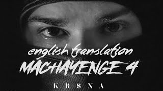 KRNA  Machayenge 4  Prod Pendo46  English Subtitles with References [upl. by Tamqrah]