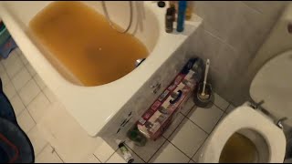 Kempinger 211Der SonntagsTatort in 2 EG WohnungenEs füllen sich Wanne Dusche und Toiletten mit ❓ [upl. by Dalton]