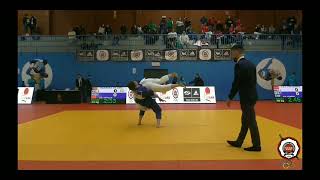 Rare competition judo throw Daki wakareTawara Gaeshi [upl. by Borrell600]