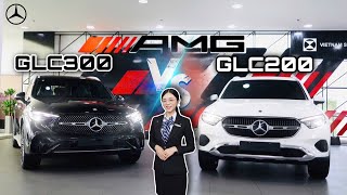 Review So sánh Mercedes GLC 200 4Matic và GLC 300 4matic phiên bản 2024  Nên chọn chiếc nào [upl. by Philipp]