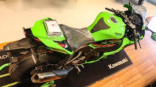 2024 Kawasaki ZX10r New Model Detail Walkaround Review  ZX10r Price amp New Features [upl. by Eanom191]